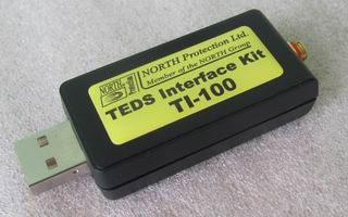 TI-100 TEDS Reader/Writer for IEPE (ICP) Sensors